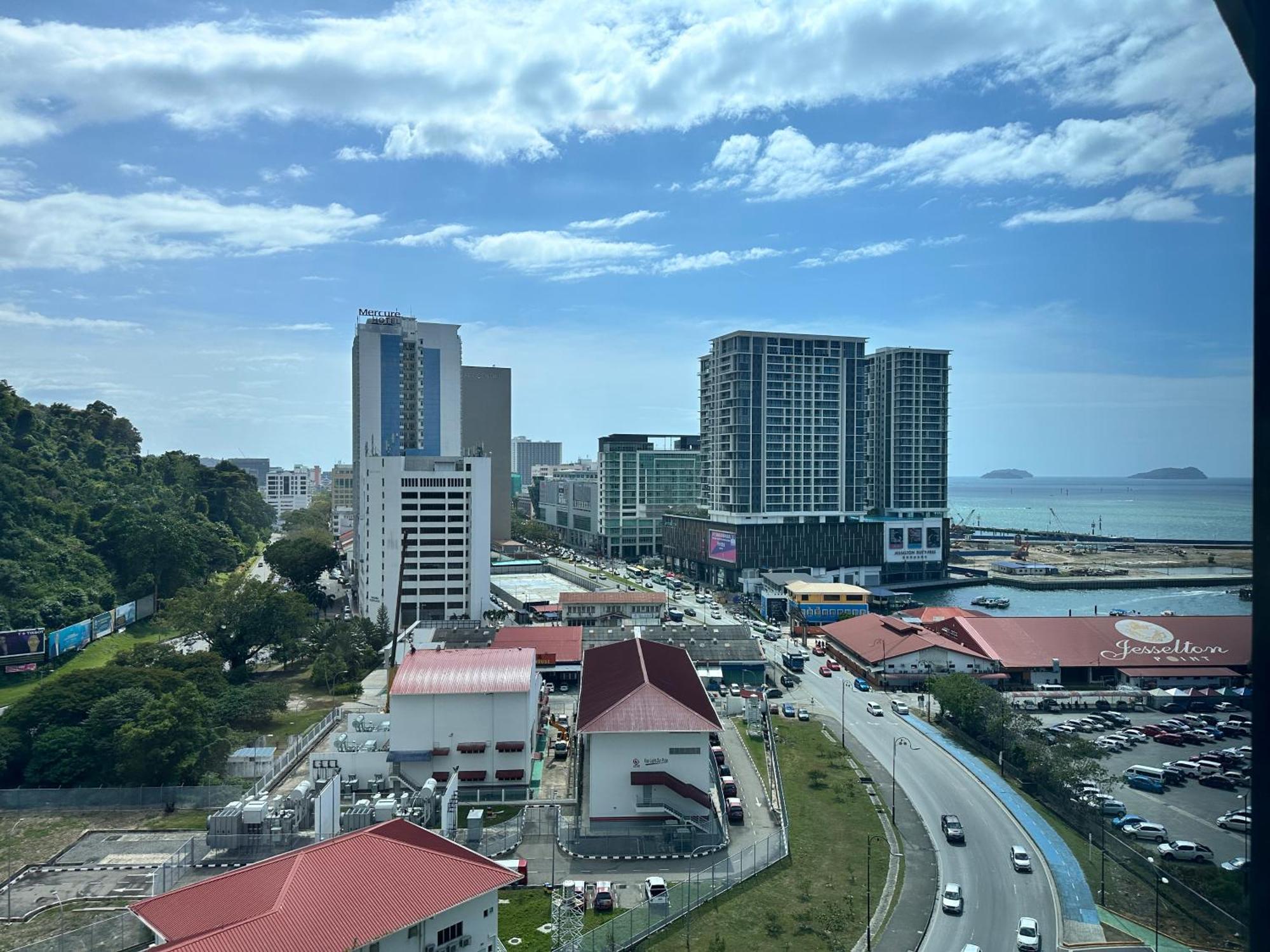 Jq1 Sea & Pool Or City View Wifi I Washing Machine For Some Units I Cuckoo Water Jesselton Quay By R2 亞庇 外观 照片