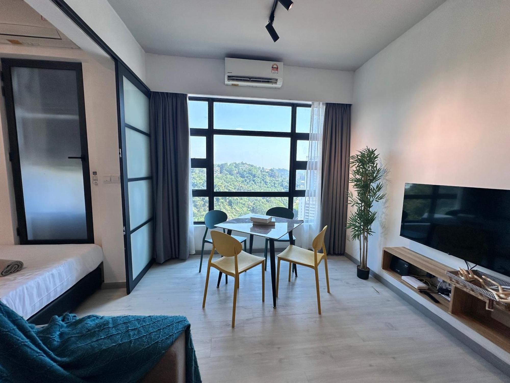 Jq1 Sea & Pool Or City View Wifi I Washing Machine For Some Units I Cuckoo Water Jesselton Quay By R2 亞庇 外观 照片