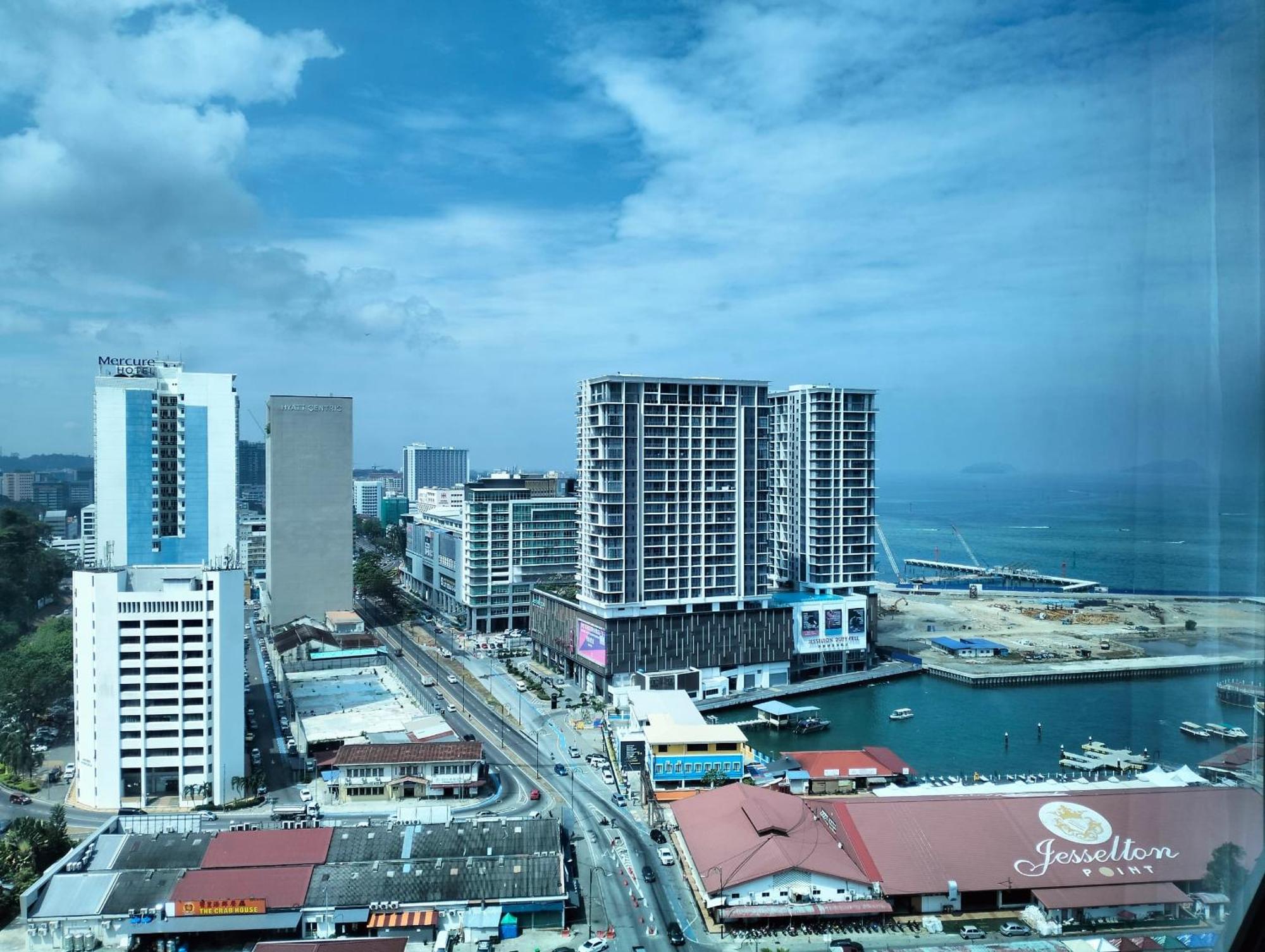 Jq1 Sea & Pool Or City View Wifi I Washing Machine For Some Units I Cuckoo Water Jesselton Quay By R2 亞庇 外观 照片