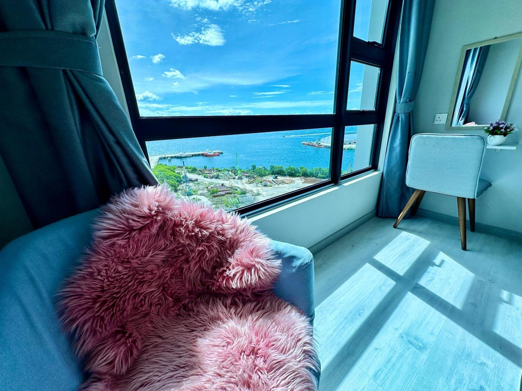 Jq1 Sea & Pool Or City View Wifi I Washing Machine For Some Units I Cuckoo Water Jesselton Quay By R2 亞庇 外观 照片