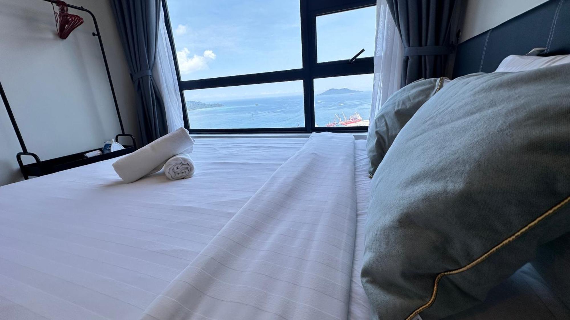 Jq1 Sea & Pool Or City View Wifi I Washing Machine For Some Units I Cuckoo Water Jesselton Quay By R2 亞庇 外观 照片